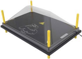 Warmteplaat met cover 60x40cm