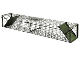 Doorloopval groen 100 cm dicht