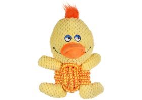 Flamingo Eend met touw en geluid