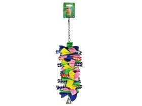 Feestslinger foam + metalen bel 40cm