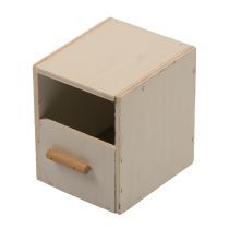 Nestkastje 1/3e open