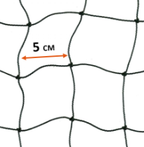 Volièrenet 5x5/maas 5