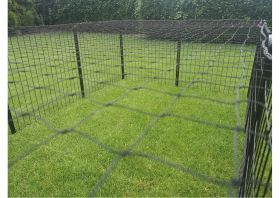 Afdeknet Kamerik ren 245 x 165 cm