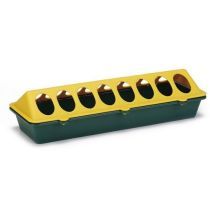 Kuikenvoerbak Kunststof 30Cm Geel/Groen